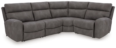 Next-Gen DuraPella Power Reclining Sectional - Aumand's Furniture (North Walpole, NH) 