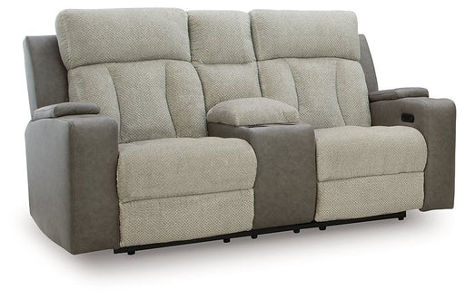 WhipLash Power Reclining Loveseat with Console - Aumand's Furniture (North Walpole, NH) 