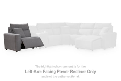 Modmax II Power Reclining Sectional with Audio Consoles - Aumand's Furniture (North Walpole, NH) 