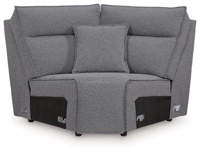 Modmax II Power Reclining Sectional with Audio Consoles - Aumand's Furniture (North Walpole, NH) 
