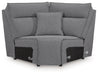 Modmax II Power Reclining Sectional with Audio Consoles - Aumand's Furniture (North Walpole, NH) 