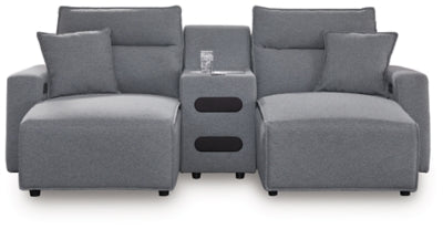 Modmax Power Reclining Sectional with Chaise - Aumand's Furniture (North Walpole, NH) 