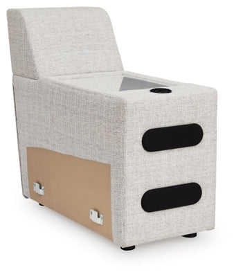 Modmax II Power Reclining Sectional with Audio Consoles - Aumand's Furniture (North Walpole, NH) 