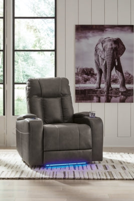 Feazada Power Recliner - Aumand's Furniture (North Walpole, NH) 