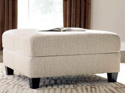 Steelwater Retreat Oversized Accent Ottoman - Aumand's Furniture (North Walpole, NH) 
