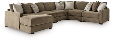 Camellia-Court Sectional with Chaise - Aumand's Furniture (North Walpole, NH) 