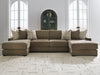 Camellia-Court Double Chaise Sectional - Aumand's Furniture (North Walpole, NH) 