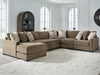 Camellia-Court Sectional with Chaise - Aumand's Furniture (North Walpole, NH) 