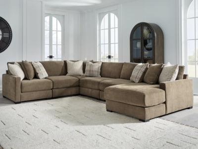 Camellia-Court Sectional with Chaise - Aumand's Furniture (North Walpole, NH) 