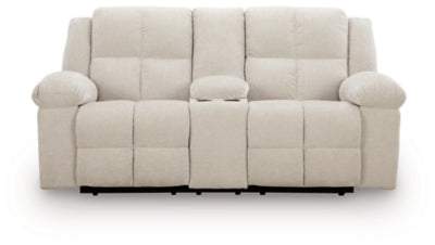 Orlen Reclining Loveseat with Console - Aumand's Furniture (North Walpole, NH) 