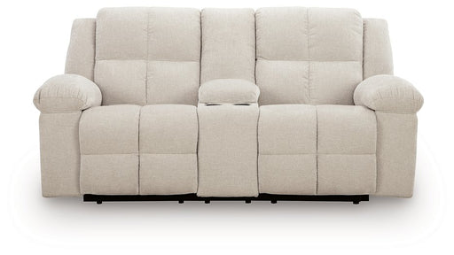 Orlen Reclining Loveseat with Console - Aumand's Furniture (North Walpole, NH) 