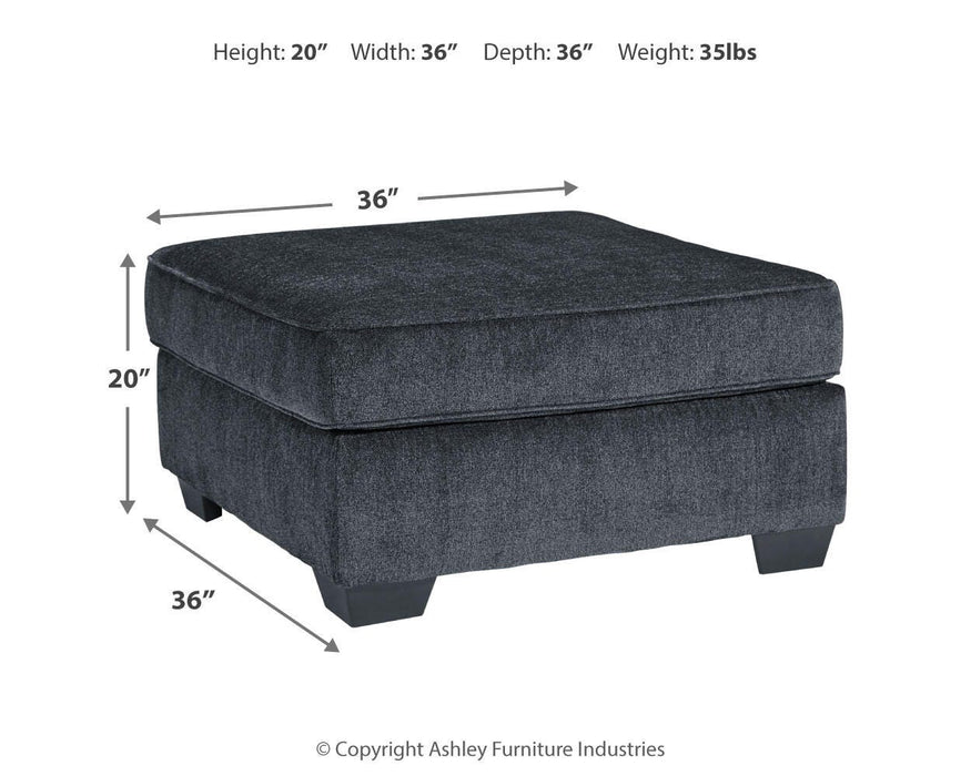Altari Oversized Accent Ottoman - Aumand's Furniture (North Walpole, NH) 