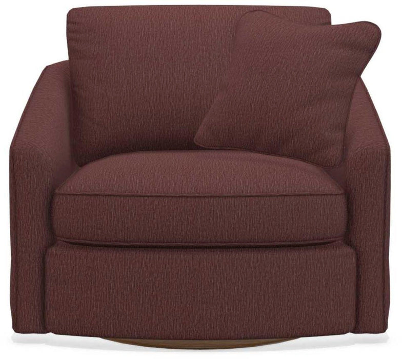 La-Z-Boy Clover Burgundy Premier Swivel Occasional Chair