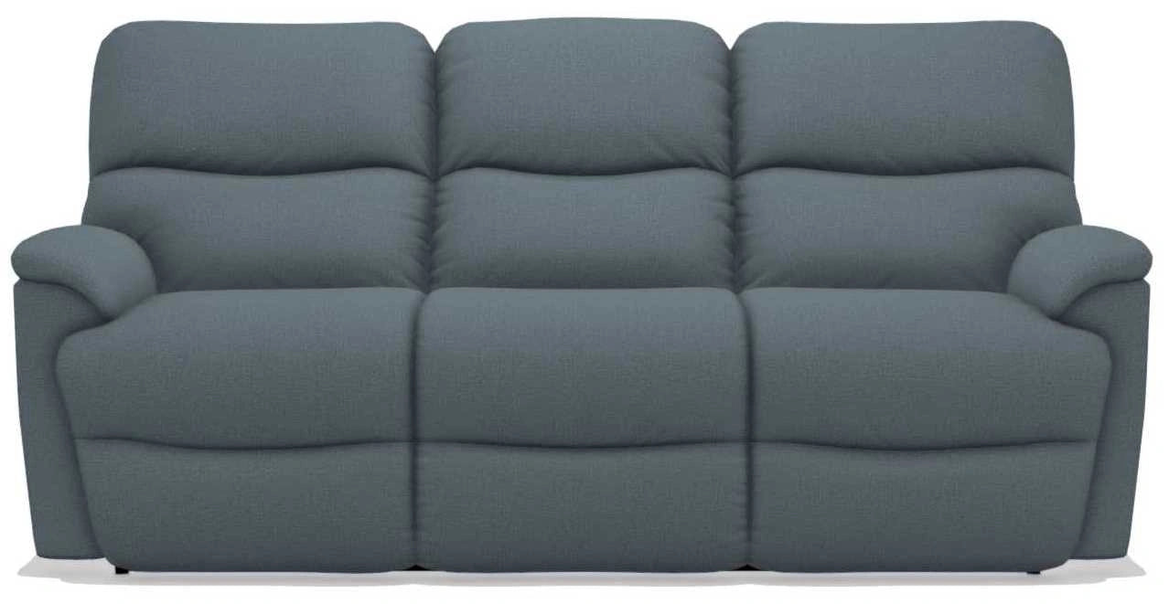 La-Z-Boy Trouper Denim Power Reclining Sofa w/ Headrest