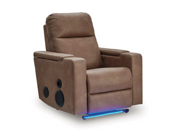 Lorrenton Power Glider Recliner with Audio System - Aumand's Furniture (North Walpole, NH) 