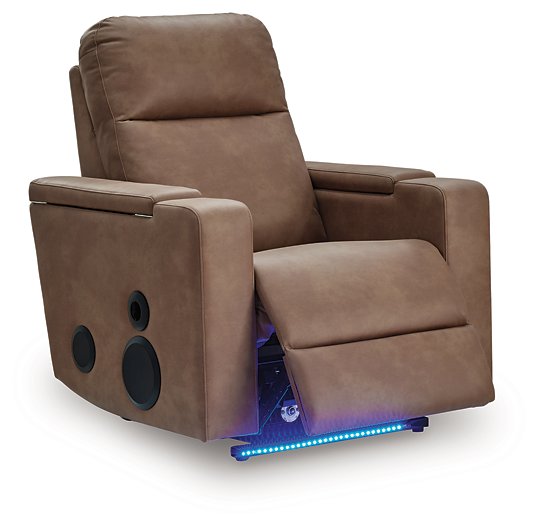 Lorrenton Power Glider Recliner with Audio System - Aumand's Furniture (North Walpole, NH) 