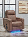 Lorrenton Power Glider Recliner with Audio System - Aumand's Furniture (North Walpole, NH) 