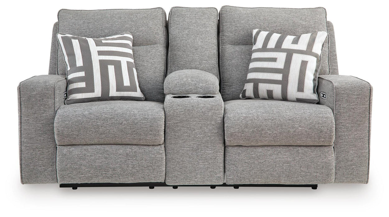 Biscoe Power Reclining Loveseat - Aumand's Furniture (North Walpole, NH) 
