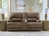 Beckley Place Power Reclining Loveseat with Console - Aumand's Furniture (North Walpole, NH) 