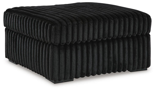 Midnight-Madness Oversized Accent Ottoman - Aumand's Furniture (North Walpole, NH) 