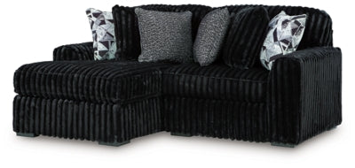 Midnight-Madness Sectional with Chaise - Aumand's Furniture (North Walpole, NH) 