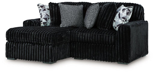 Midnight-Madness Sectional with Chaise - Aumand's Furniture (North Walpole, NH) 