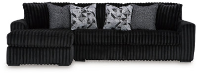 Midnight-Madness Sectional Sofa with Chaise - Aumand's Furniture (North Walpole, NH) 