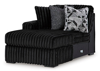 Midnight-Madness Sectional with Chaise - Aumand's Furniture (North Walpole, NH) 