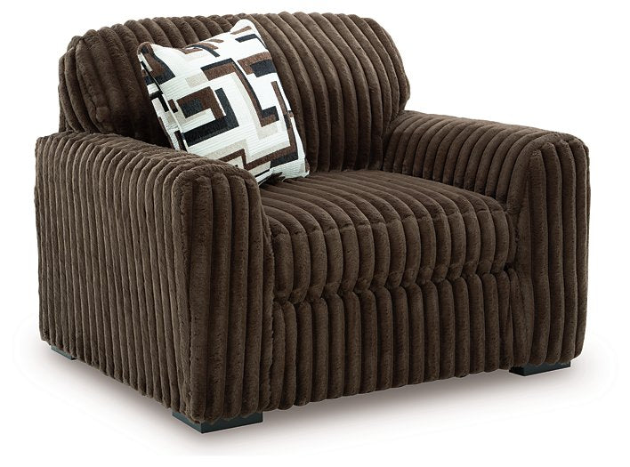 Midnight-Madness Oversized Chair - Aumand's Furniture (North Walpole, NH) 
