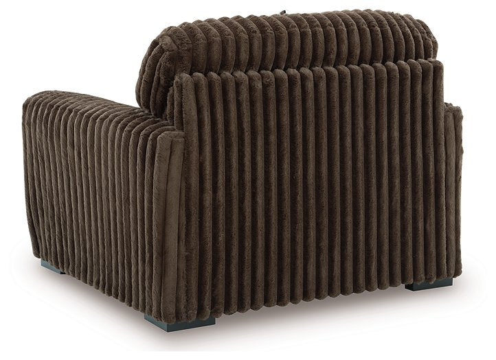 Midnight-Madness Oversized Chair - Aumand's Furniture (North Walpole, NH) 