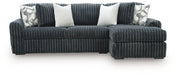 Midnight-Madness Sectional Sofa with Chaise - Aumand's Furniture (North Walpole, NH) 