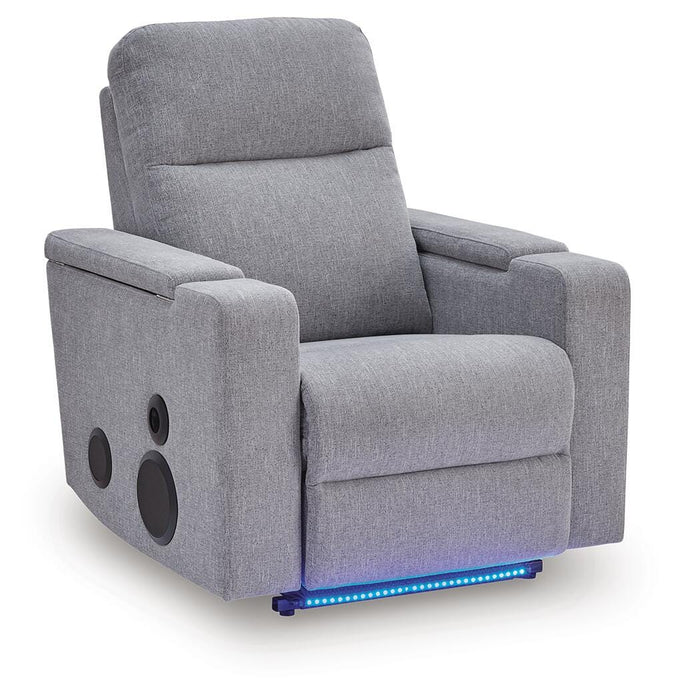 Pineland Power Glider Recliner with Audio System - Aumand's Furniture (North Walpole, NH) 