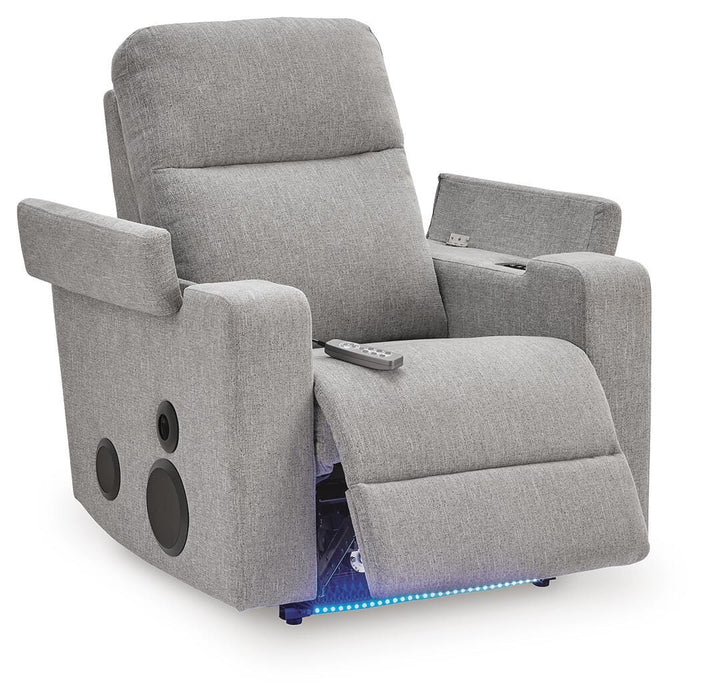 Pineland Power Glider Recliner with Audio System - Aumand's Furniture (North Walpole, NH) 