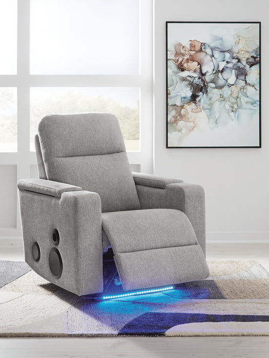 Pineland Power Glider Recliner with Audio System - Aumand's Furniture (North Walpole, NH) 