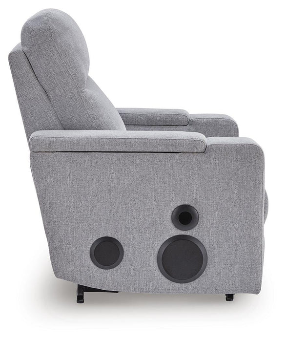 Pineland Power Glider Recliner with Audio System - Aumand's Furniture (North Walpole, NH) 