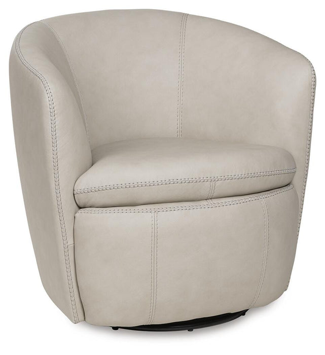 Kierreys Swivel Accent Chair - Aumand's Furniture (North Walpole, NH) 