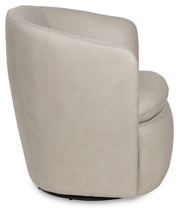 Kierreys Swivel Accent Chair - Aumand's Furniture (North Walpole, NH) 