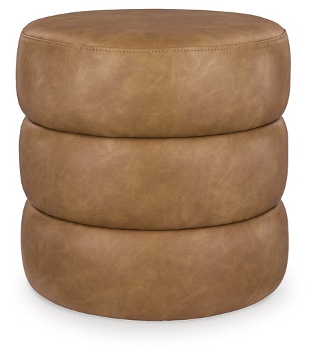 Ummi Swivel Accent Ottoman - Aumand's Furniture (North Walpole, NH) 