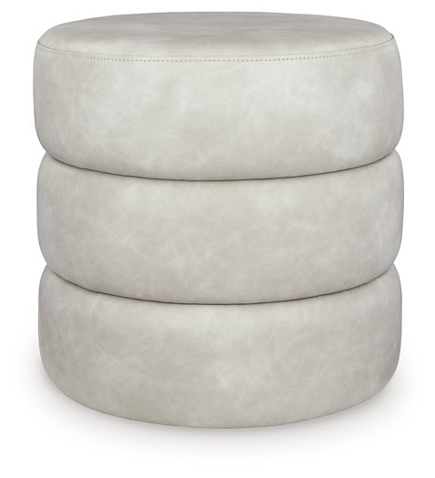 Ummi Swivel Accent Ottoman - Aumand's Furniture (North Walpole, NH) 