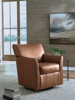 Braydunn Swivel Glider Accent Chair - Aumand's Furniture (North Walpole, NH) 