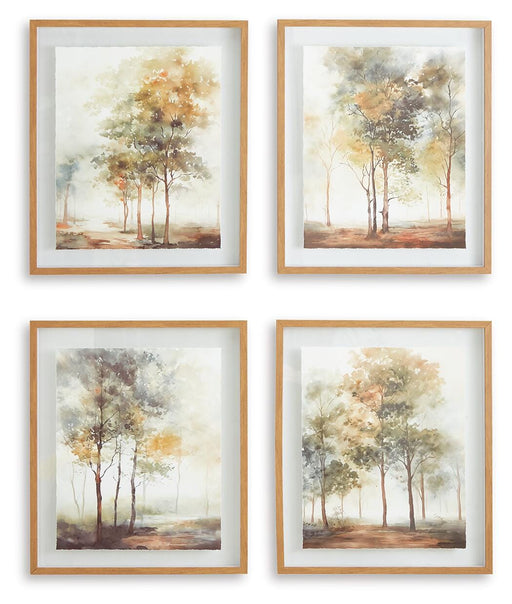 Bryneford Wall Art (Set of 4) - Aumand's Furniture (North Walpole, NH) 
