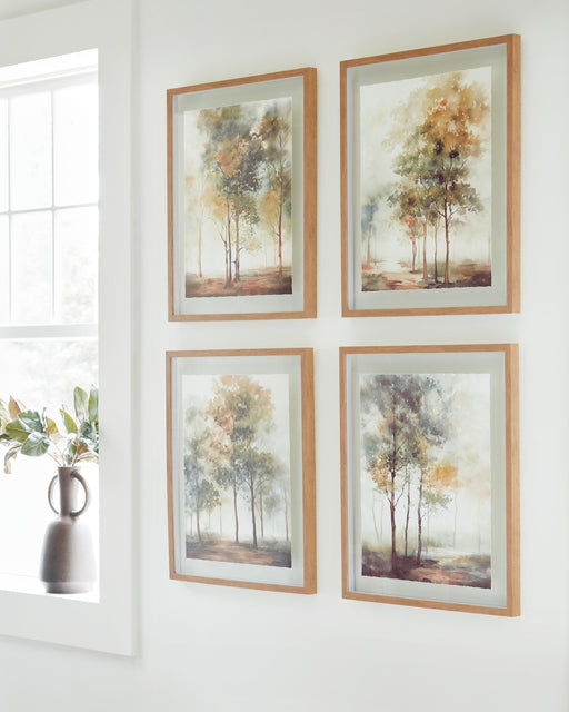 Bryneford Wall Art (Set of 4) - Aumand's Furniture (North Walpole, NH) 