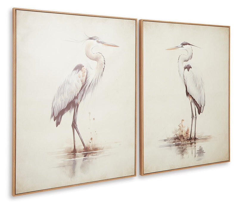 Aubinell Wall Art (Set of 2) - Aumand's Furniture (North Walpole, NH) 