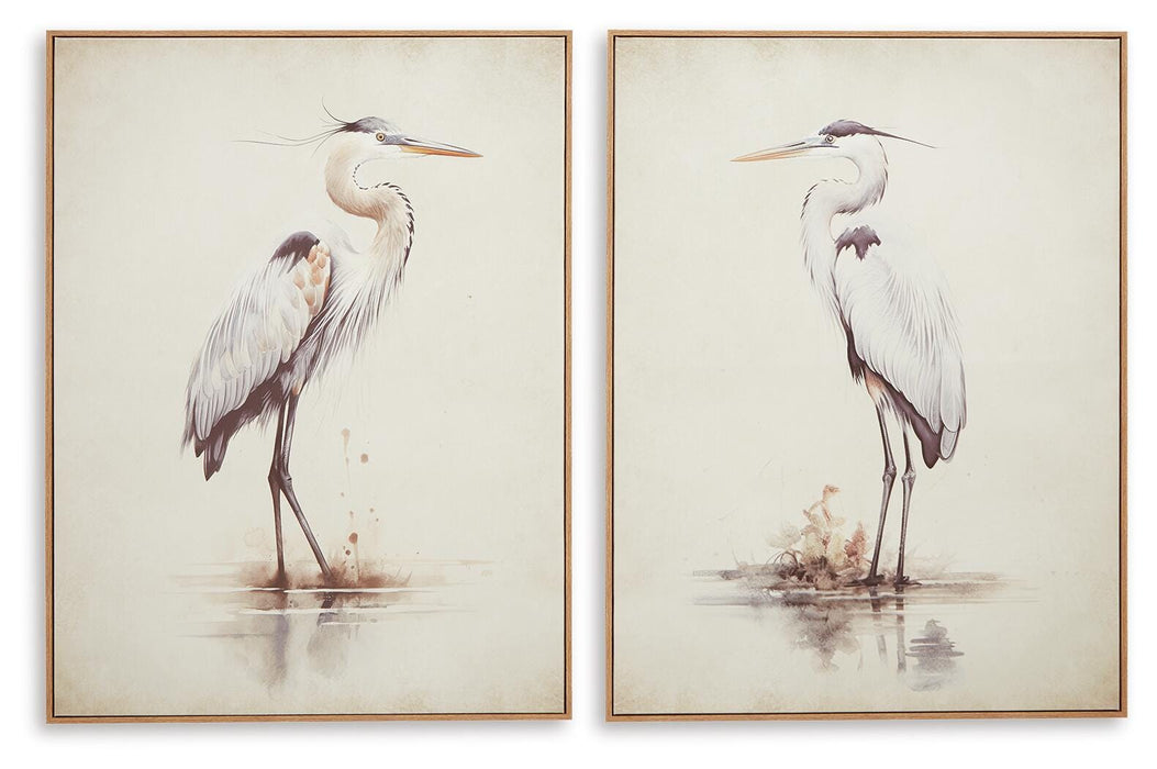 Aubinell Wall Art (Set of 2) - Aumand's Furniture (North Walpole, NH) 
