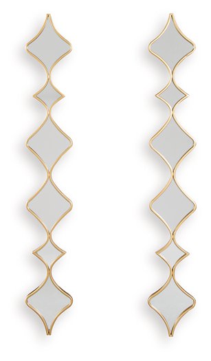 Harriswood Accent Mirror Set (Set of 2) - Aumand's Furniture (North Walpole, NH) 