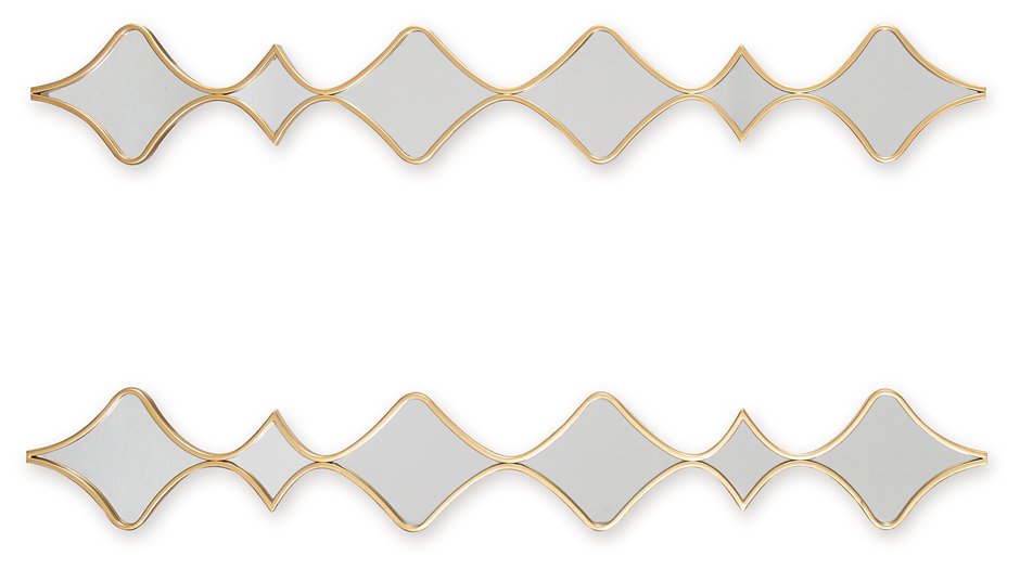 Harriswood Accent Mirror Set (Set of 2) - Aumand's Furniture (North Walpole, NH) 