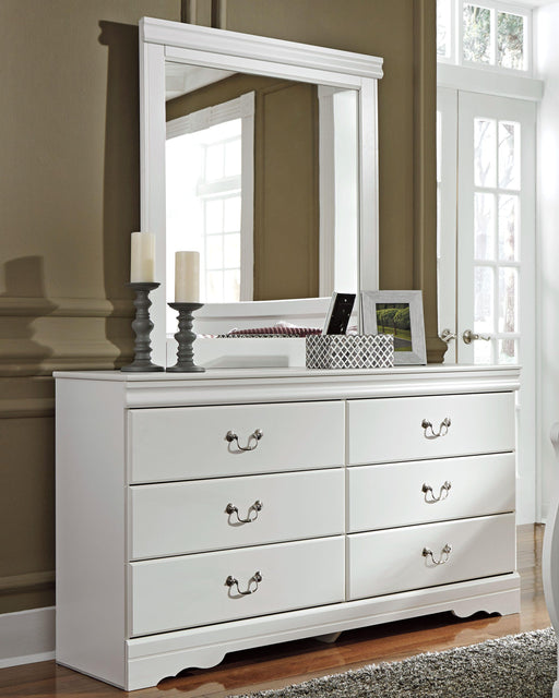 Anarasia Dresser and Mirror - Aumand's Furniture (North Walpole, NH) 