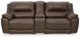 Dunleith Power Reclining Loveseat with Console - Aumand's Furniture (North Walpole, NH) 