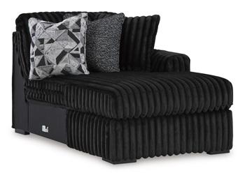 Midnight-Madness Sectional with Chaise - Aumand's Furniture (North Walpole, NH) 