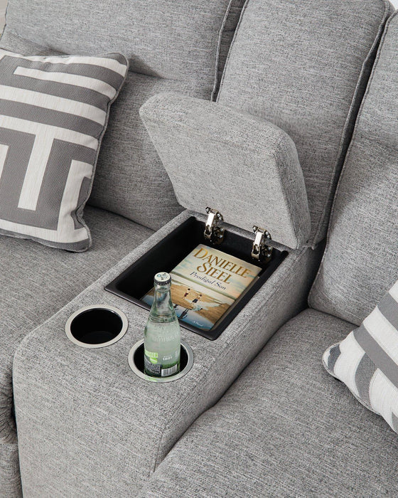 Biscoe Power Reclining Loveseat - Aumand's Furniture (North Walpole, NH) 